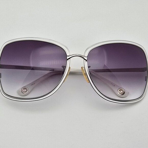 Michael Kors Tenerife M6003S 105 White Frame Purple Gradient Lens Sunglasses main image 2